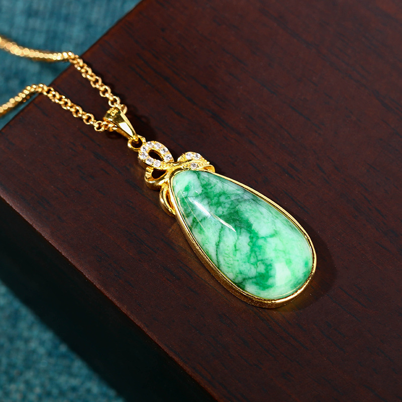 Necklace Pendant - Натуральное ожерелье с подвеской в форме