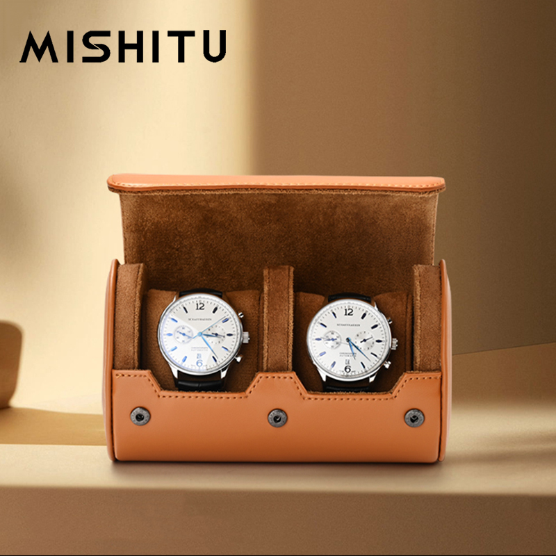 Jewelry Box With Watches - MISHITU 1/2/3 слота, рулон для хранения