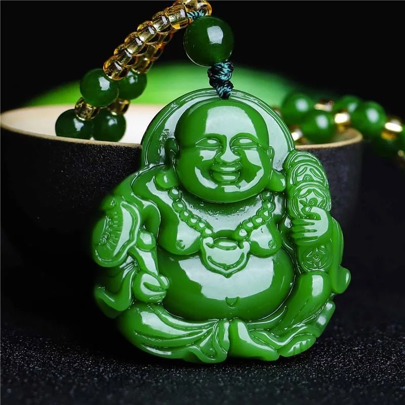 Китайский зеленый нефритовый к – обзор и цена Necklace Pendant