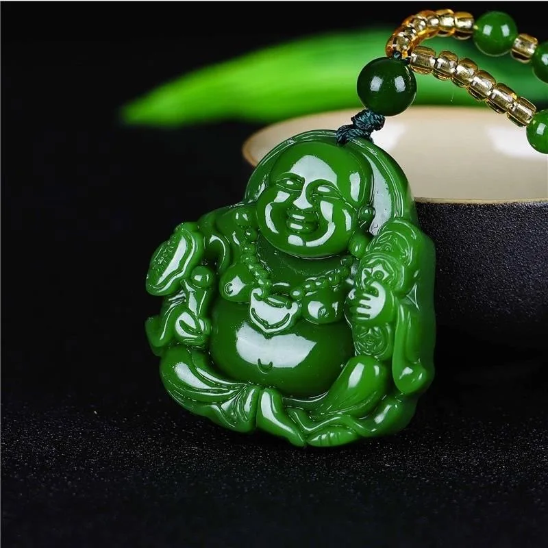 Китайский зеленый нефритовый к – обзор и цена Necklace Pendant