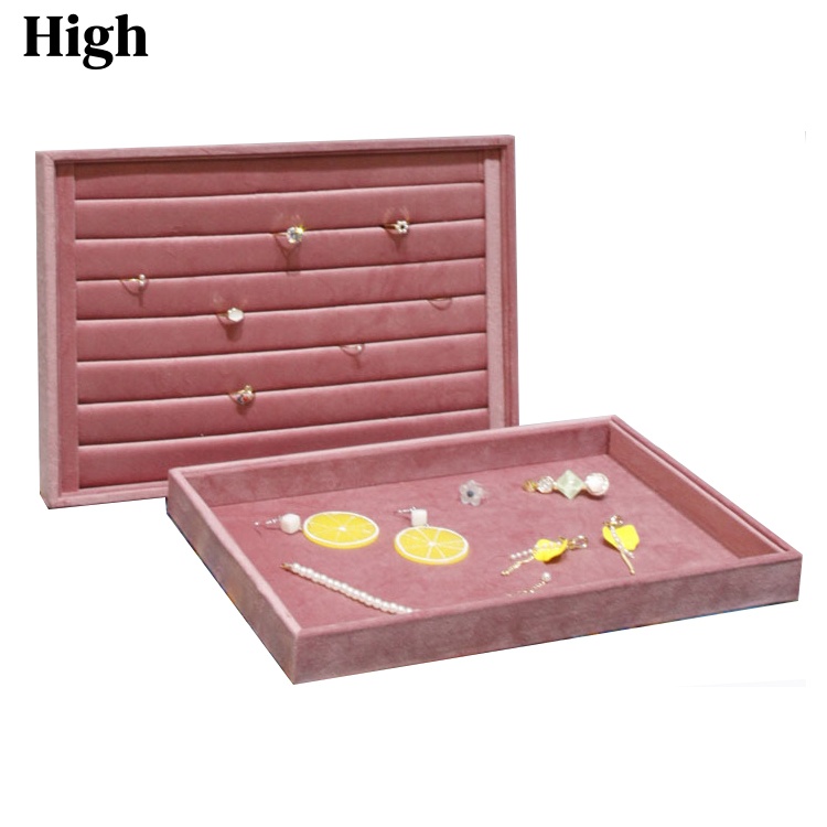 Розовый бархатный лоток для де – обзор и цена Jewelry And Watches Store