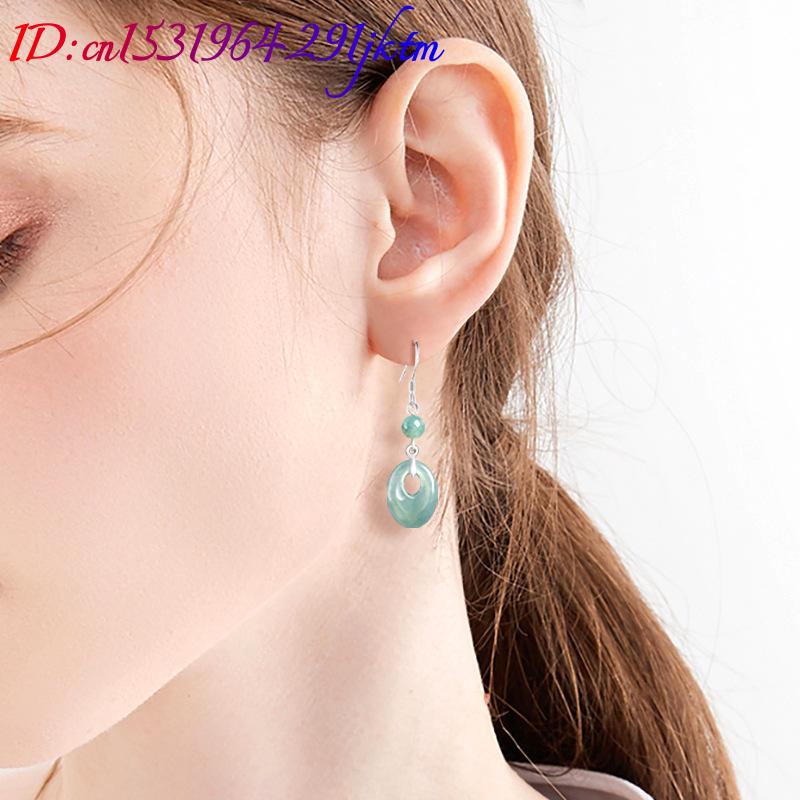 Мьянманский жадеит, серьги-кол – обзор и цена Jewelry & Watches Store