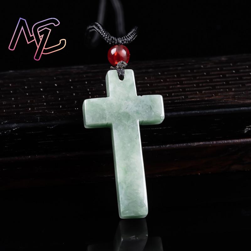 Мьянманский жадеитовый крест,  – обзор и цена Necklace Pendant