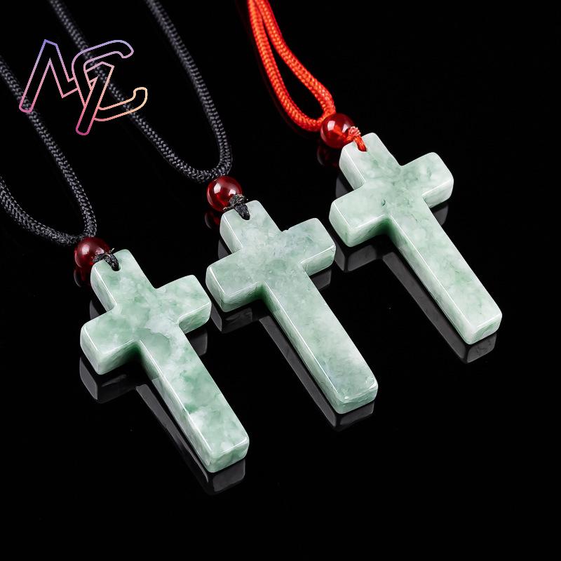 Мьянманский жадеитовый крест,  – обзор и цена Necklace Pendant