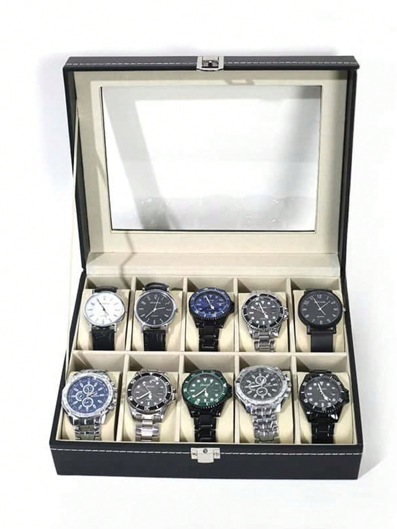Кожаная шкатулка для часов с з – обзор и цена Jewelry Box With Watches