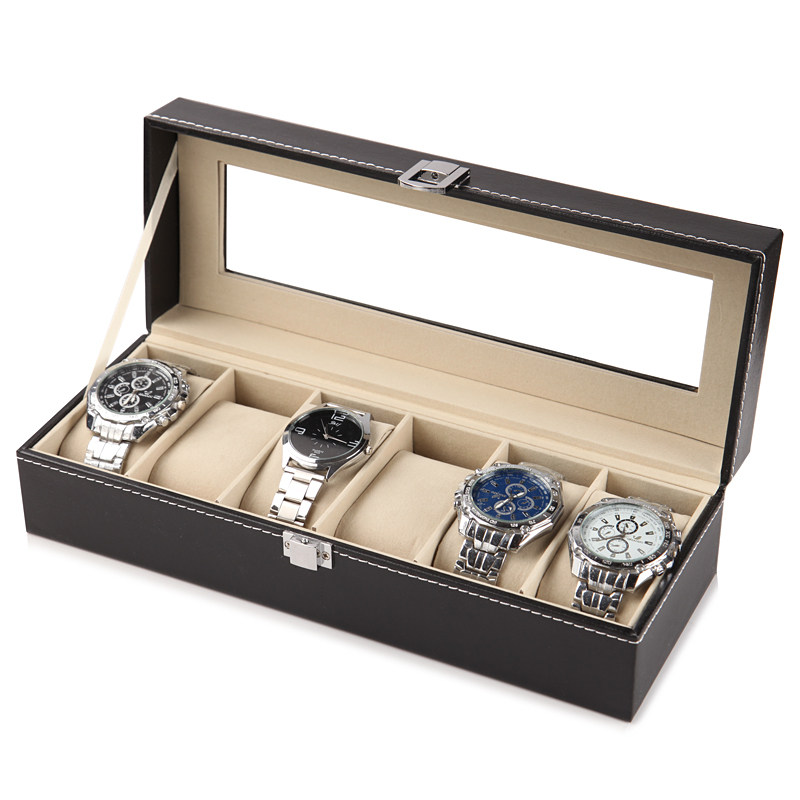 Европейская кожаная коробка дл – обзор и цена Jewelry Box With Watches
